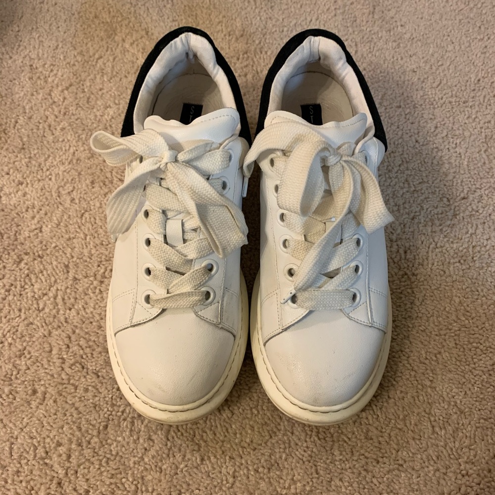 Steve Madden Glazed White/Black